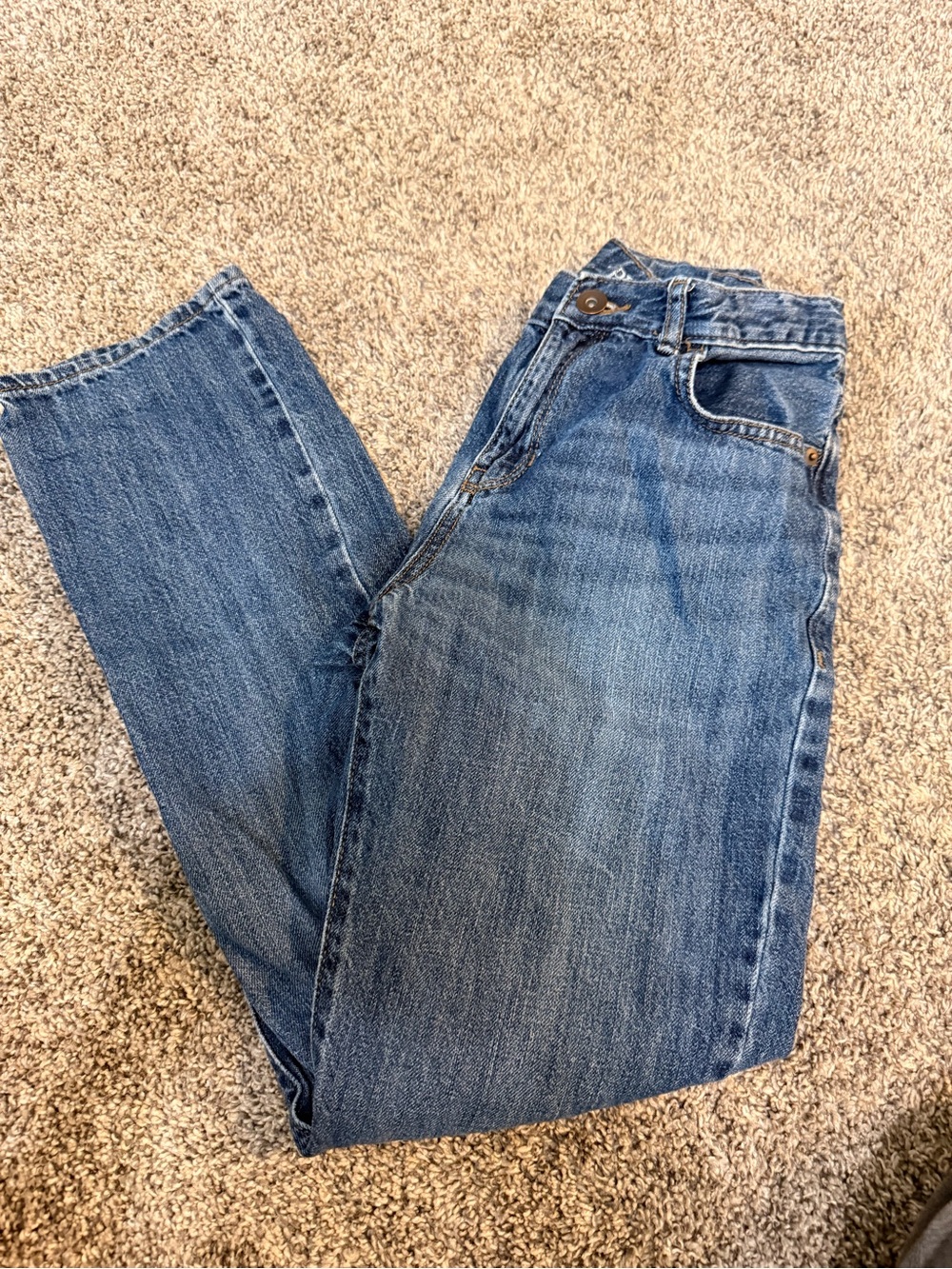 Place Kids Classic Straight Leg Jeans - Blue Denim